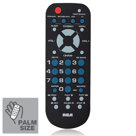 Rca RCA Programmable Universal Remote Control RCR504BE